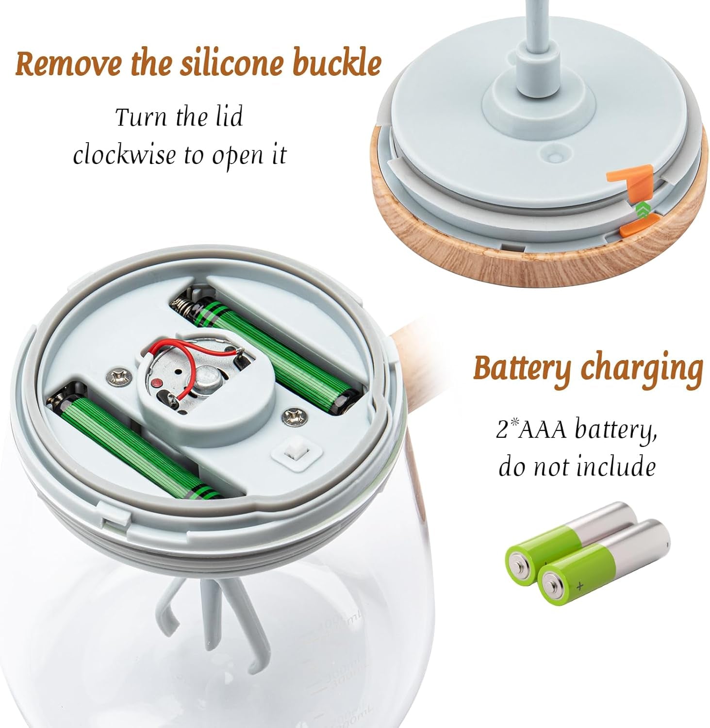 Self-Stirring Electric Coffee Mug (400ml High-Speed Mixing Cup)