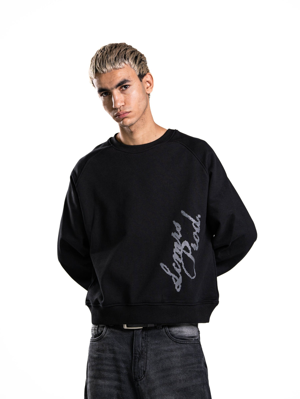 L.C. Prod. Round Crewneck in Black