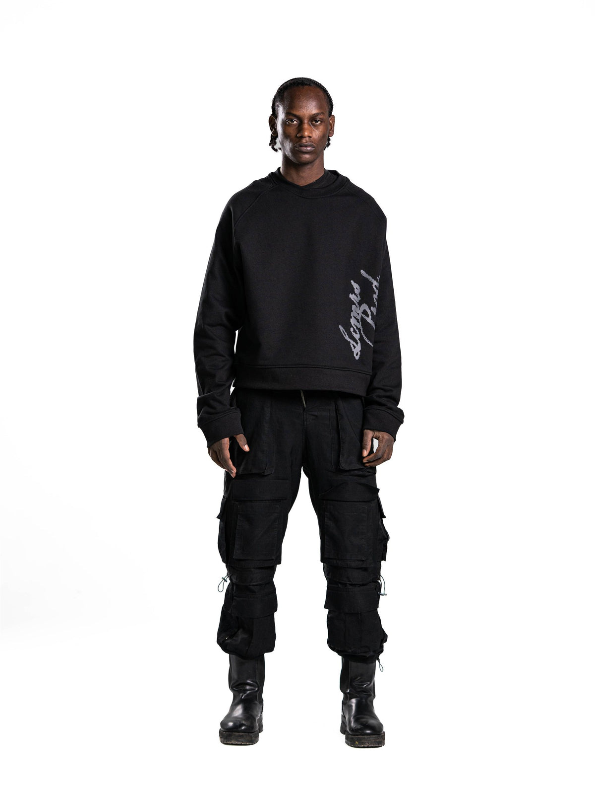 L.C. Prod. Round Crewneck in Black