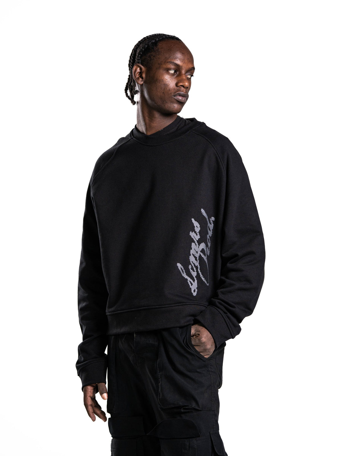 L.C. Prod. Round Crewneck in Black