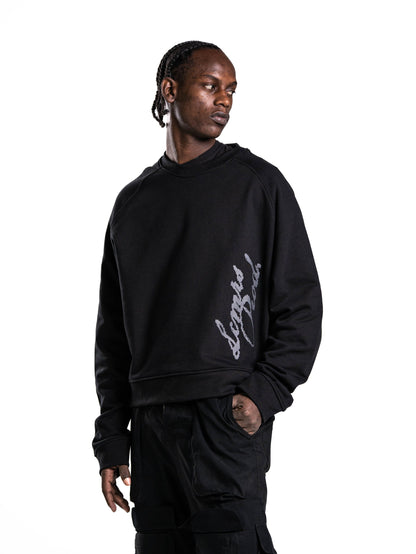 L.C. Prod. Round Crewneck in Black