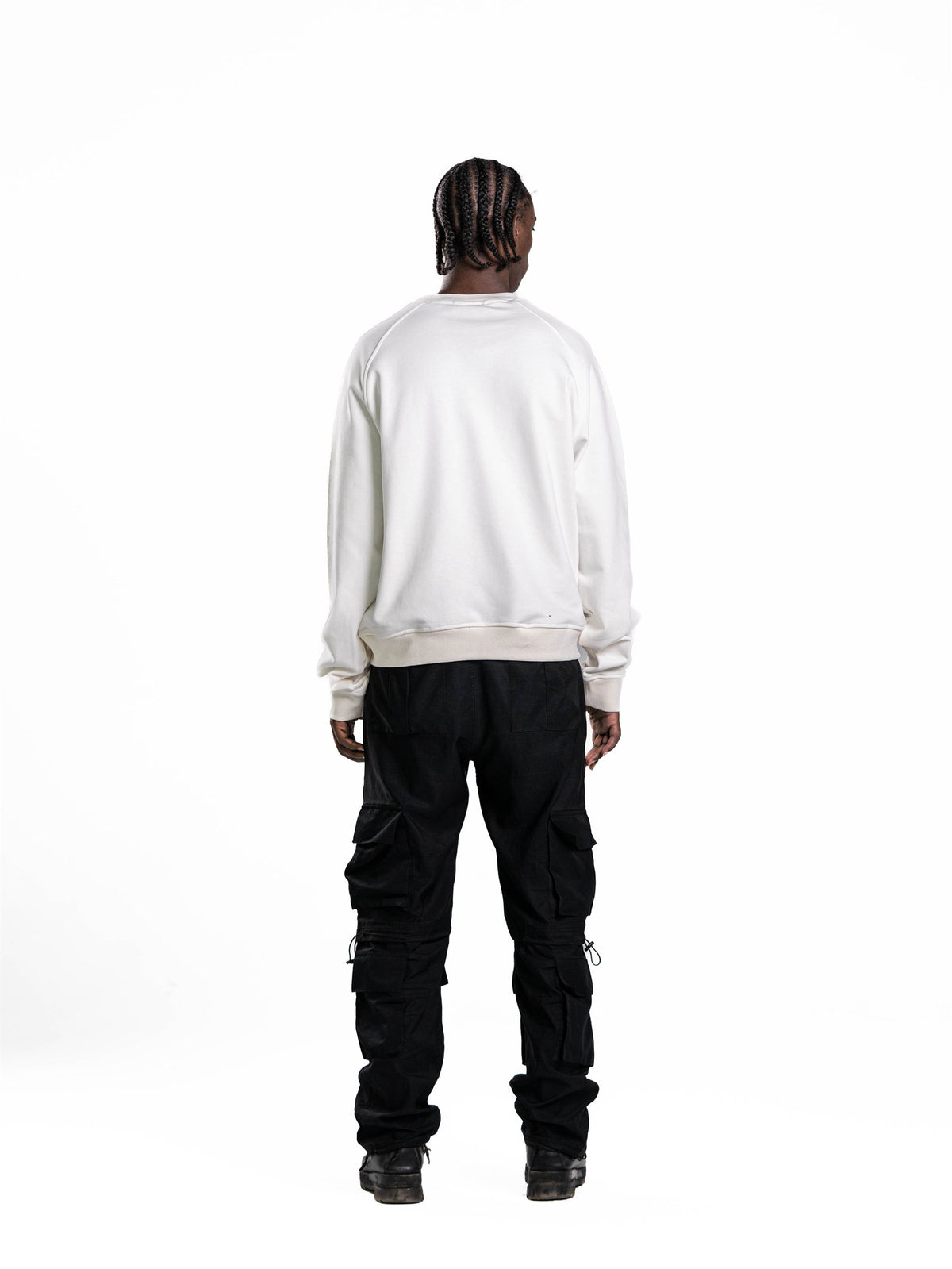 L.C. Prod. Round Crewneck in Off-White